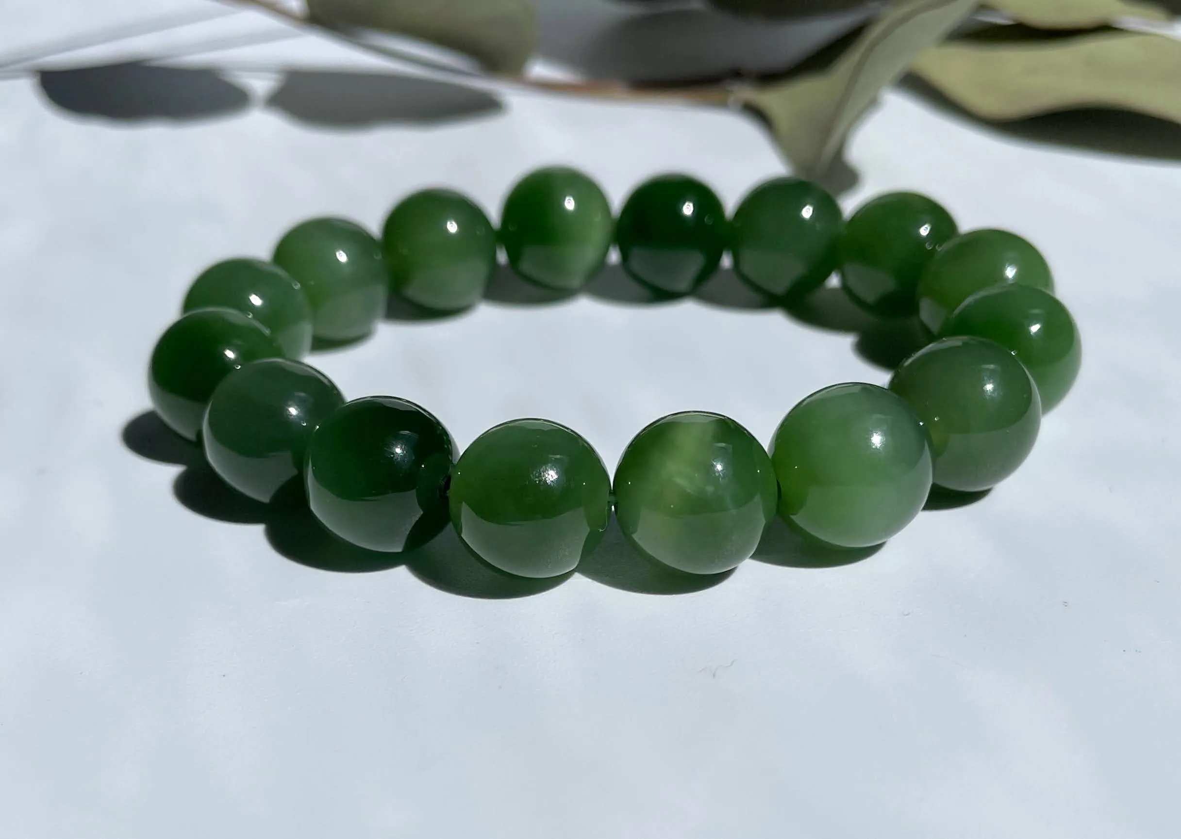 12mm AA  Bead Bracelet*