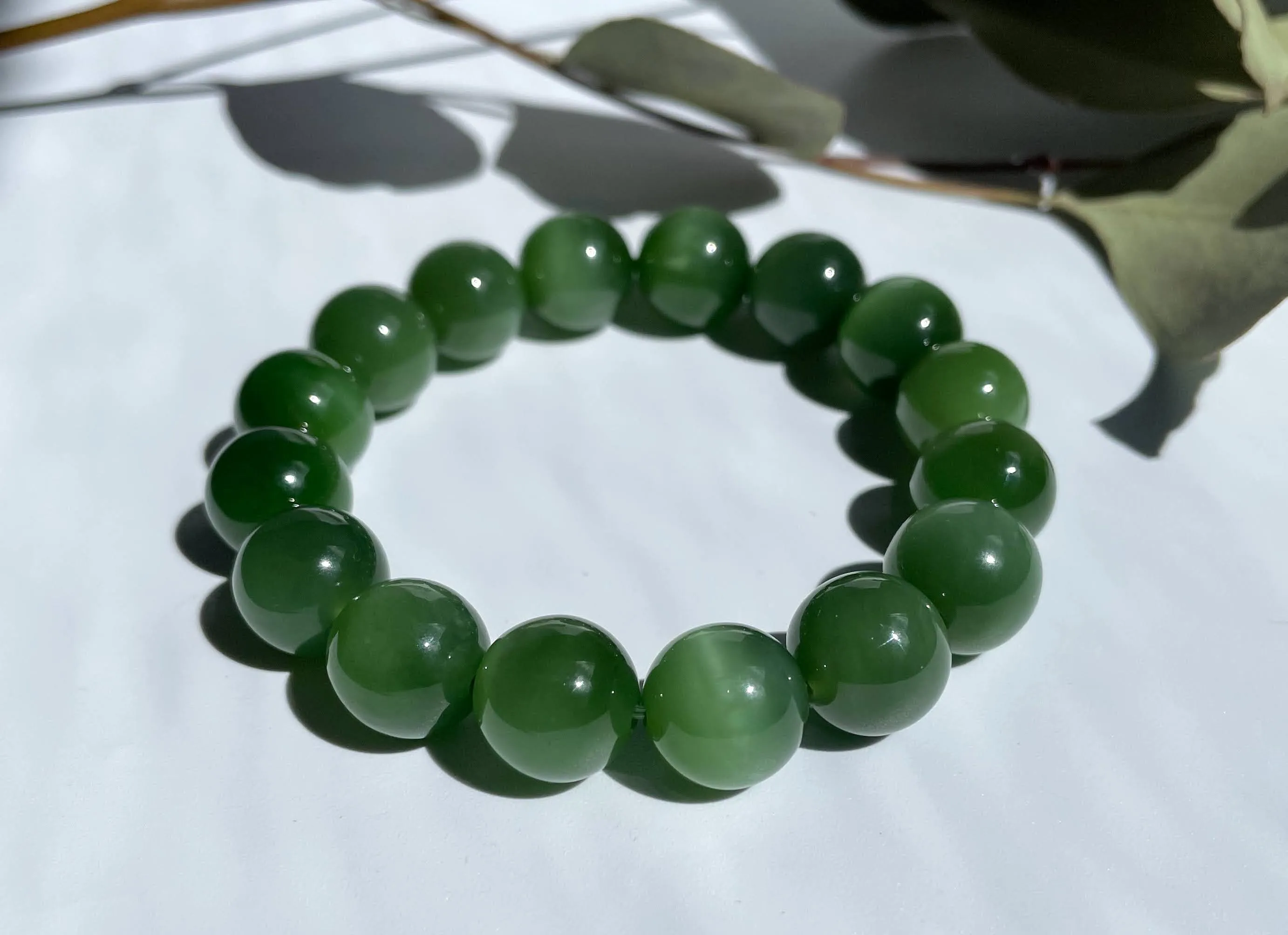 12mm AA  Bead Bracelet*