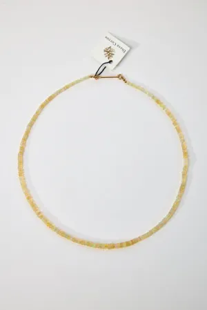 17" Ethiopian Opal Necklace