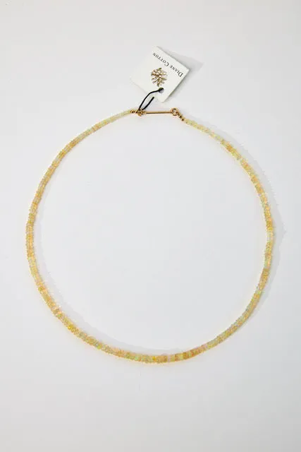 17" Ethiopian Opal Necklace
