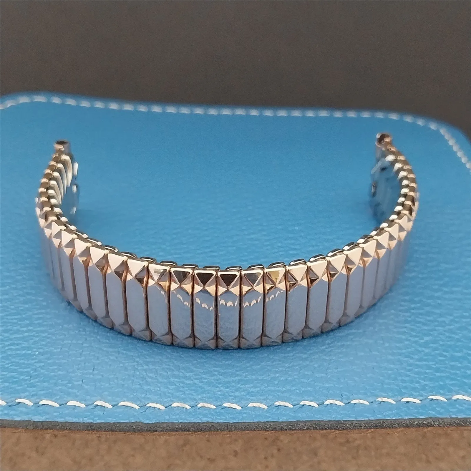5/8" 1959 Speidel First Nighter 10k Rose Gold-Filled Unused Vintage Watch Band