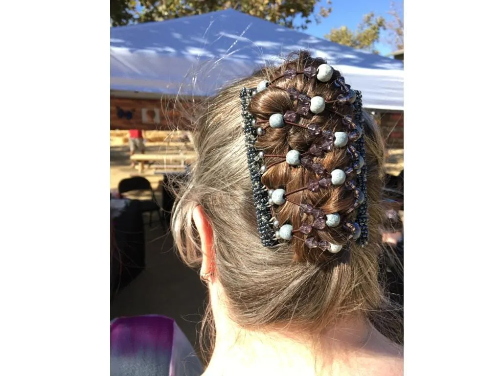 African Butterfly Wire Hair Clip - 11 Tong 403
