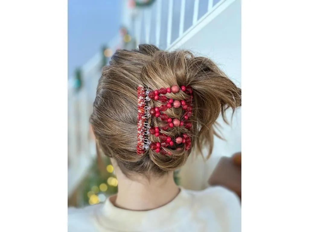 African Butterfly Wire Hair Clip - 9 Tong 679
