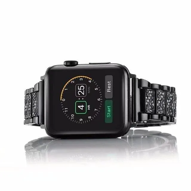 Apple Watch Bling Band, Women Diamond Rhinestone Bracelet
