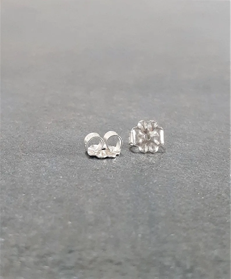 Aquamarine Stud Earrings