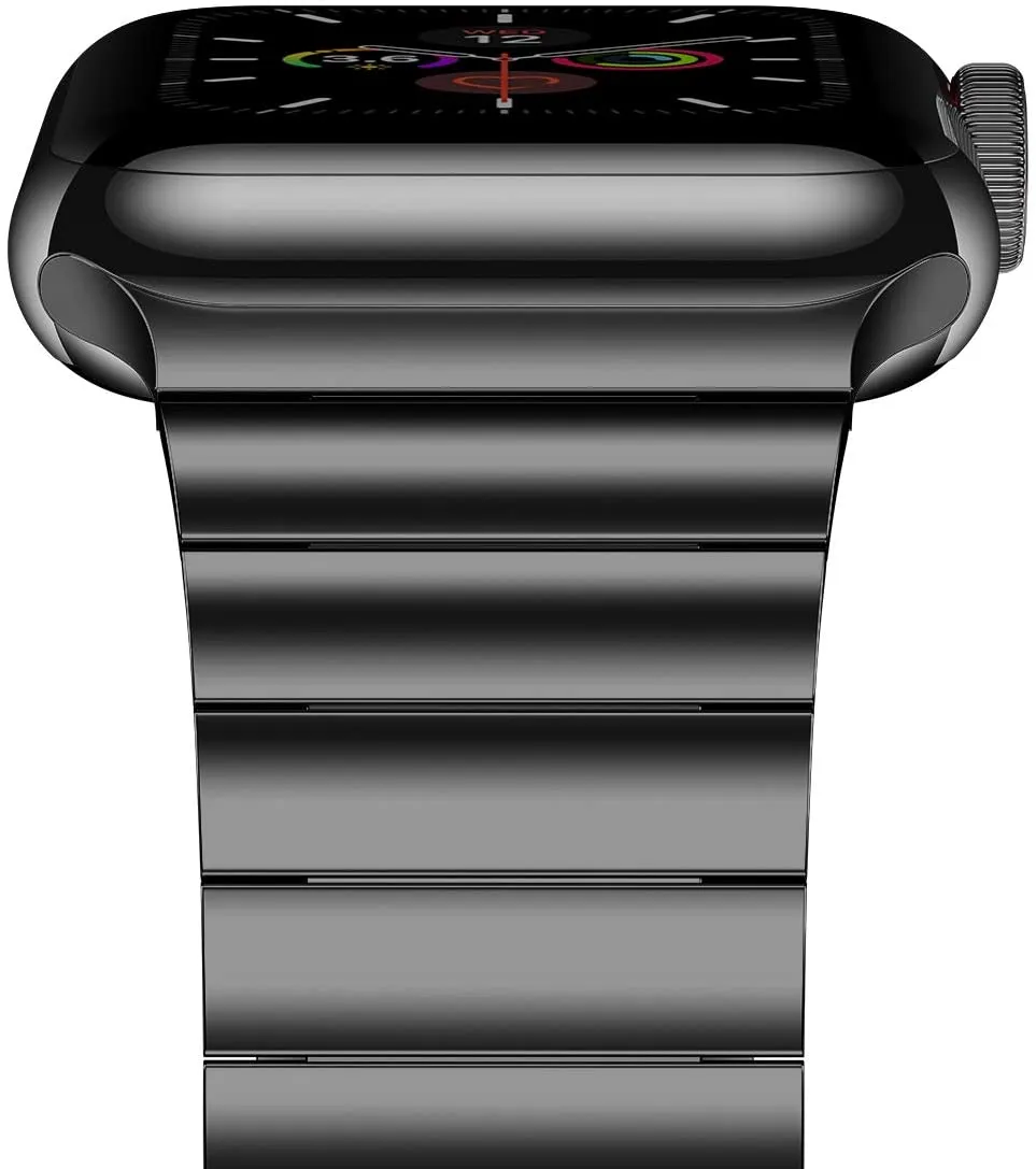 Designer Link Bracelet for Apple Watch band Ultra 8 7 mens Steel Strap