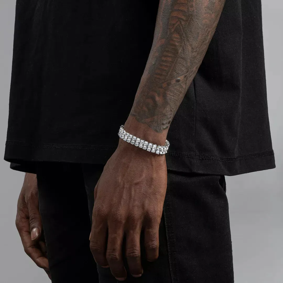 Double Row Tennis Bracelet