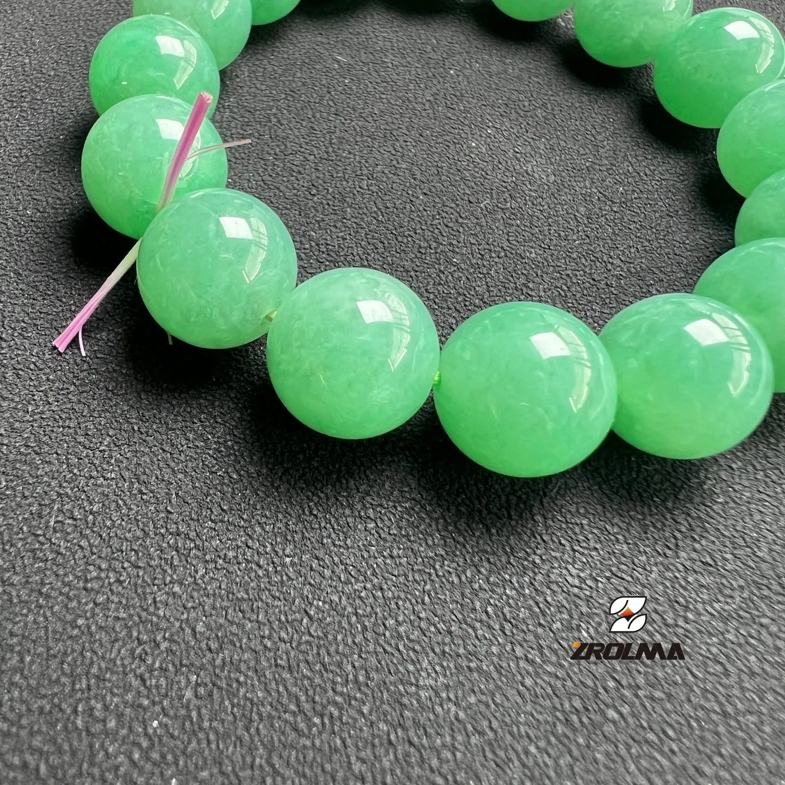 Full Green Burmese Jadeite Bracelet - ZROLMA