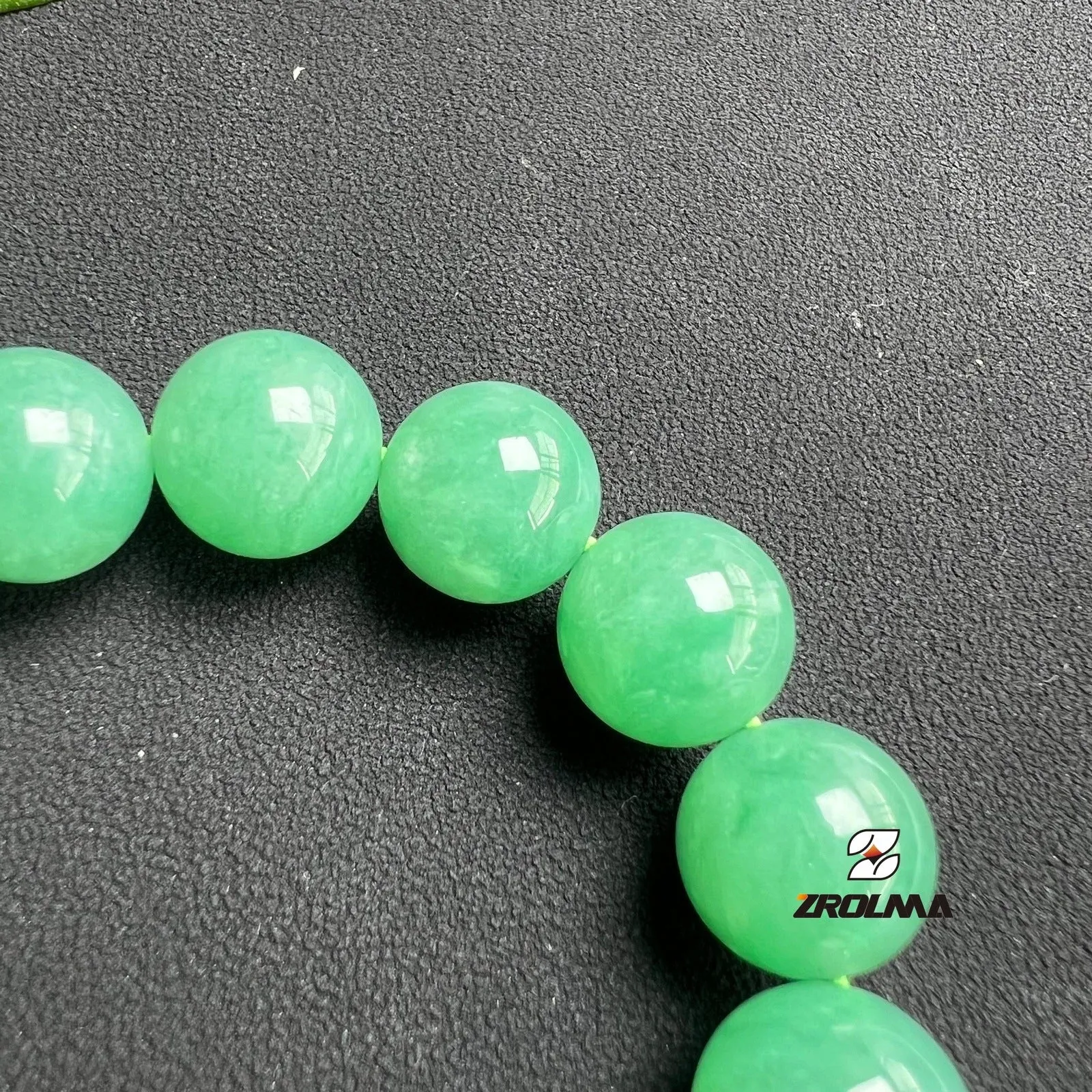 Full Green Burmese Jadeite Bracelet - ZROLMA