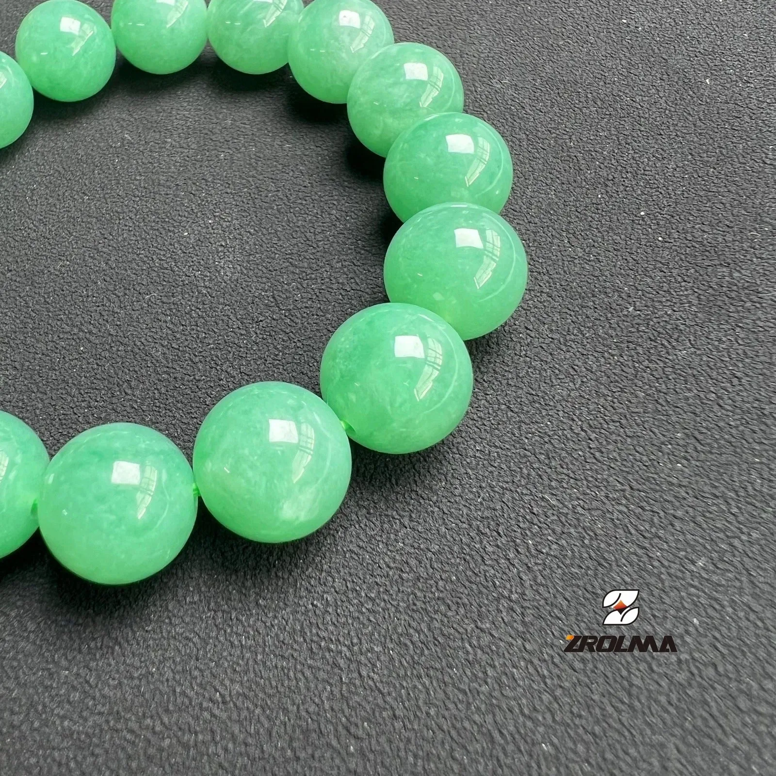 Full Green Burmese Jadeite Bracelet - ZROLMA