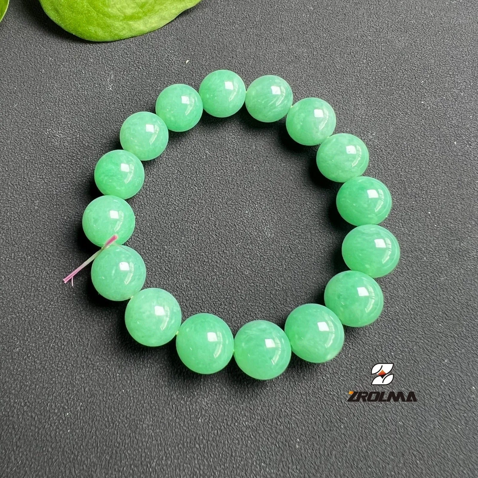 Full Green Burmese Jadeite Bracelet - ZROLMA
