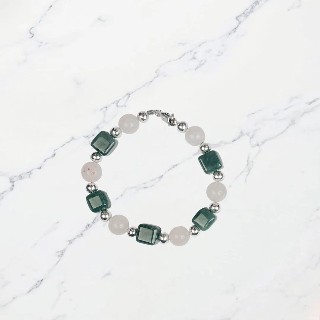Jade Mosaic Bracelet
