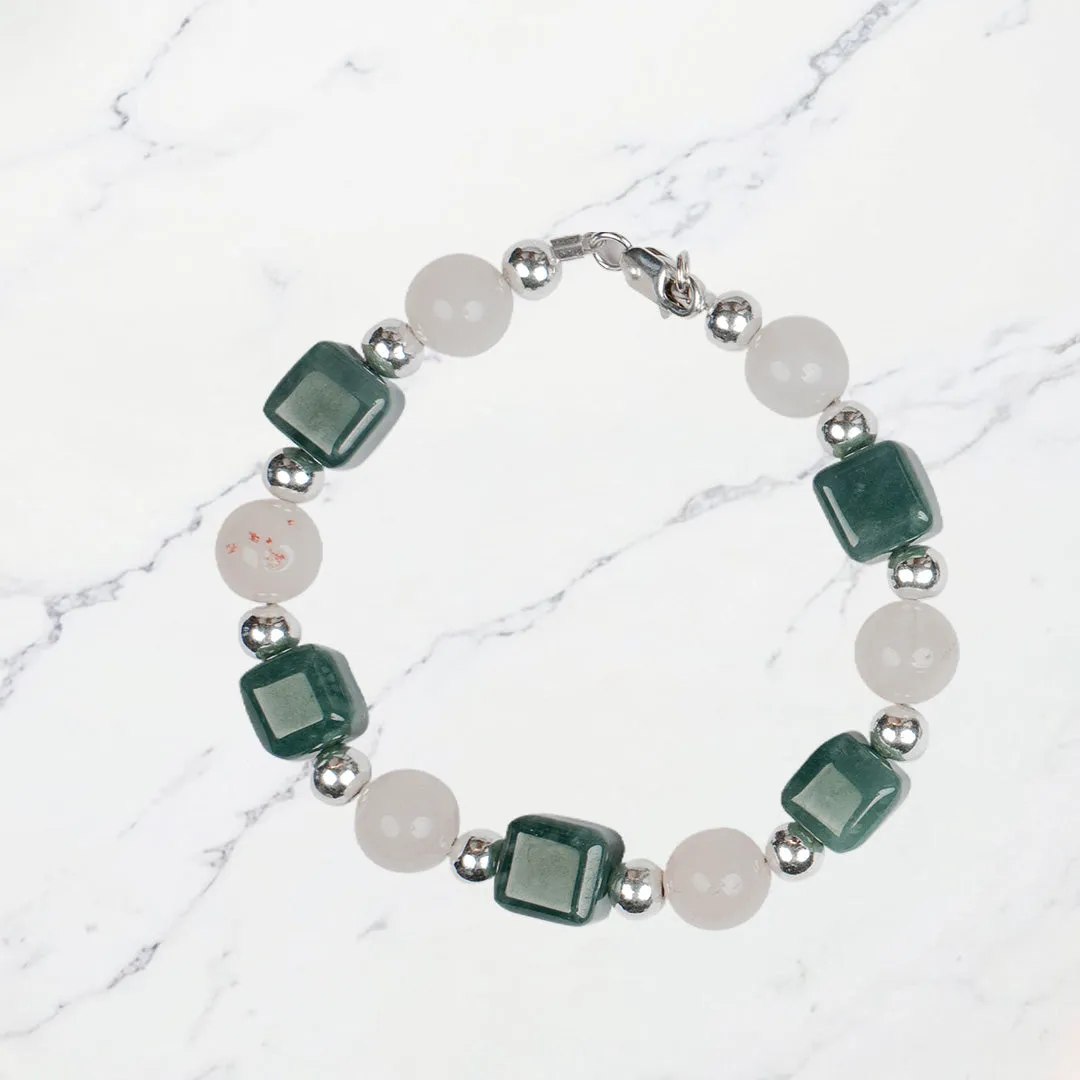 Jade Mosaic Bracelet