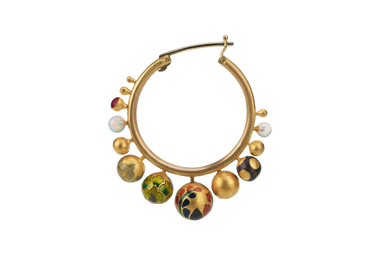 Kimono Hoop Earrings