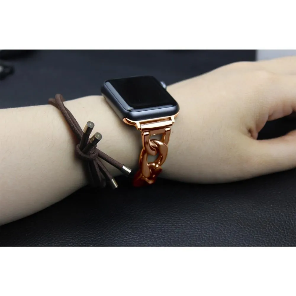 New Apple Watch ladies designer sleek band strap Ultra 10 9 8 7 45mm 49mm