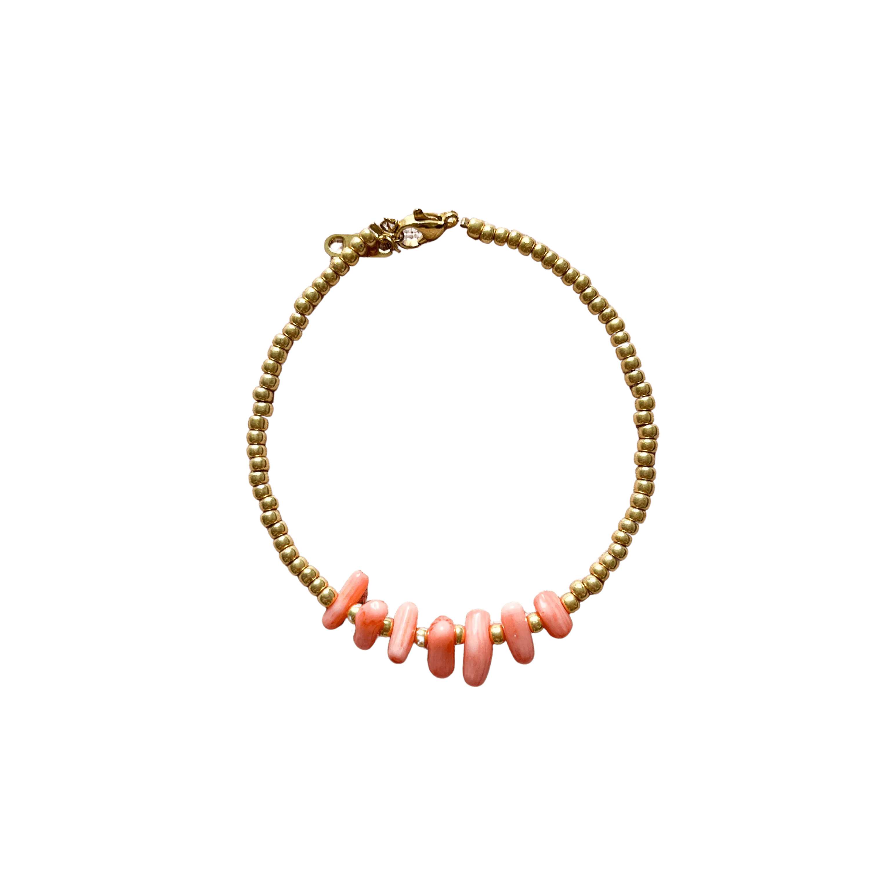 Pink Coral Bracelet
