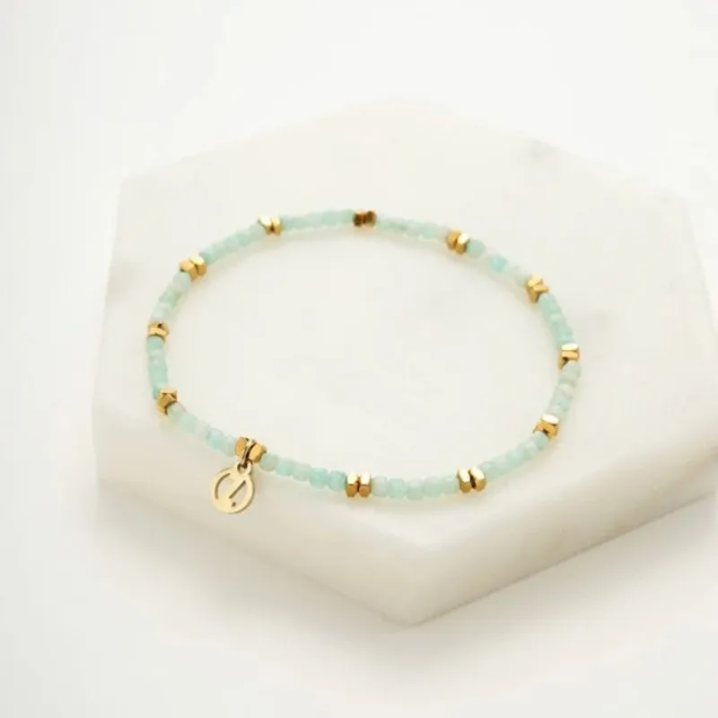 Zafino | Jade Bracelet - Aqua